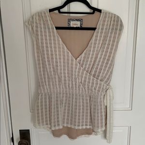Anthropologie Deletta top size M NWOT
